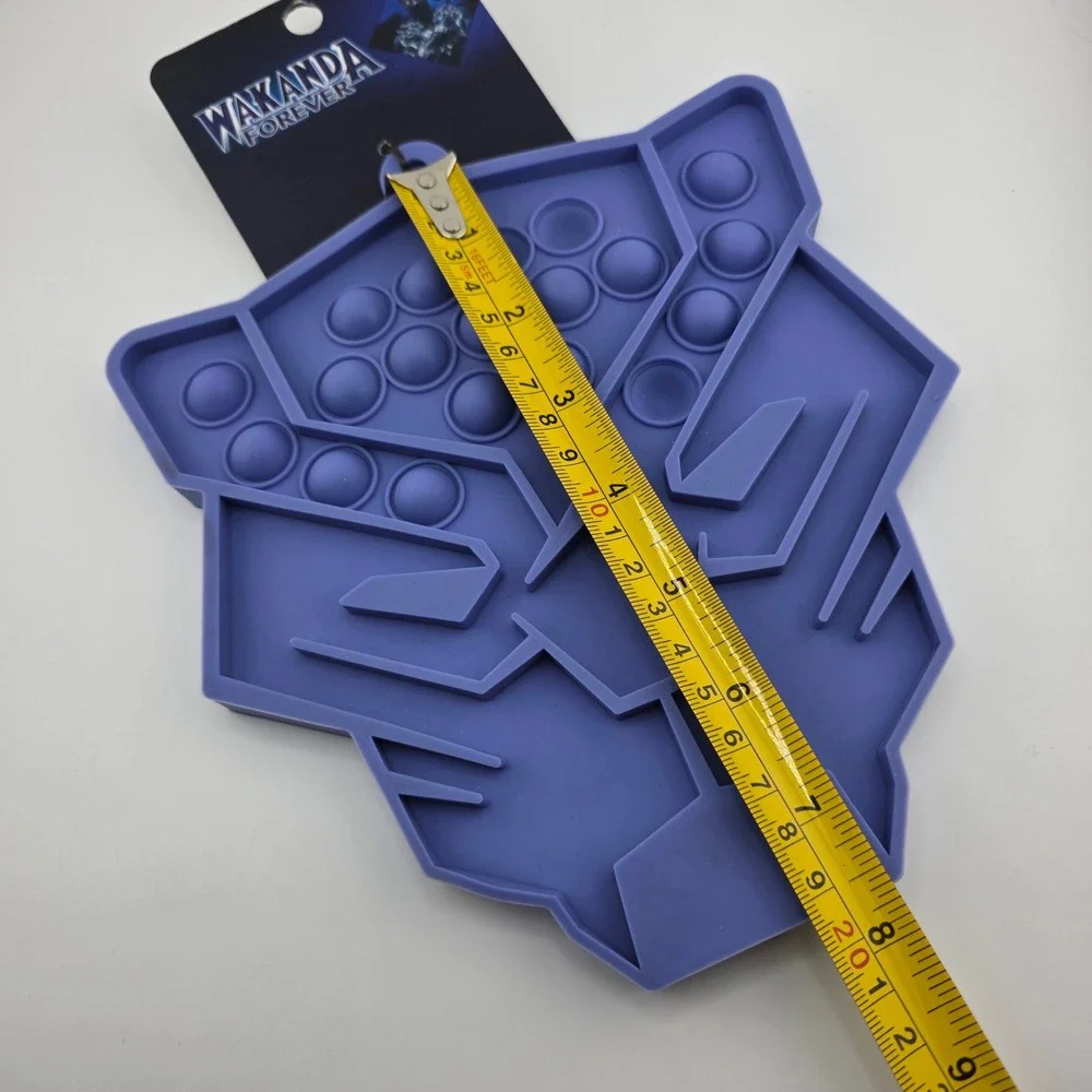 Marvel Wakanda Forever Silicone Trivet Fidget Pop It‎ Toy Purple